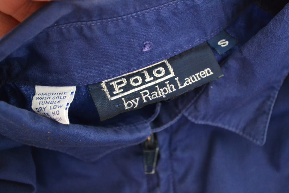 Vintage 1980's Ralph Lauren Polo Striped Lightweight Jacket Sz.S / Sole  Food SF